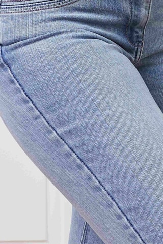 Jean taille haute - Ciel