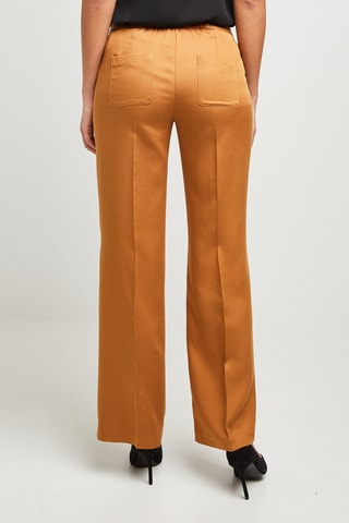 Pantalon large - Marron clair