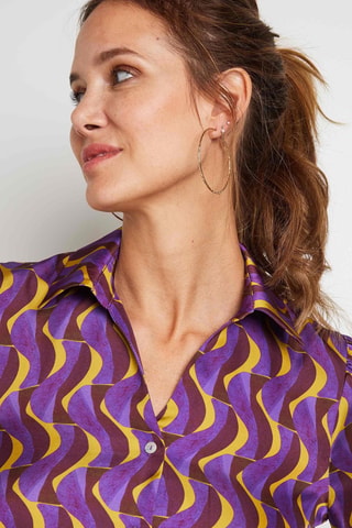 Robe droite - Violet