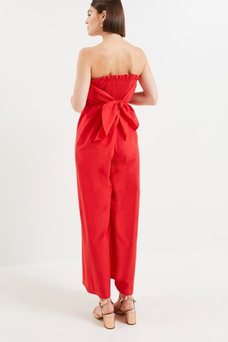 Combinaison bustier - Rouge