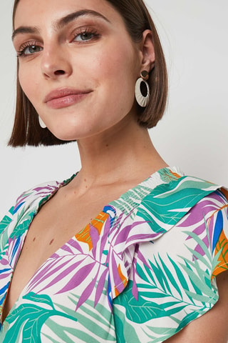 Robe longue - Vert foncé