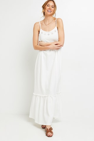 Robe longue - Blanc