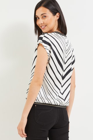 Blouse - Noir et blanc
