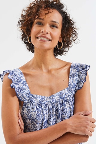 Robe droite - Bleu marine