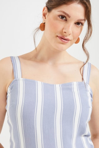 Combishort - Bleu-gris