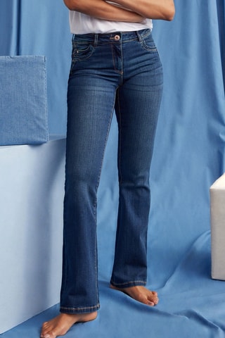 Jean bootcut - Bleu foncé
