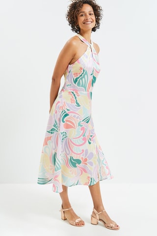 Robe midi - Rose