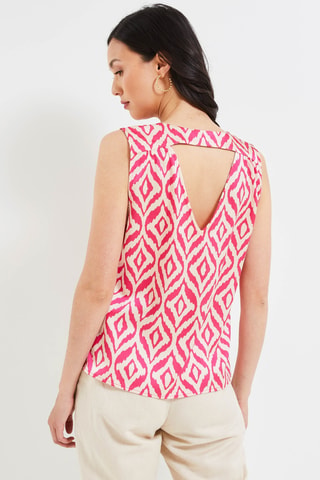 Top - Beige et rose