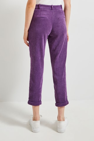 Pantalon en velours - Violet
