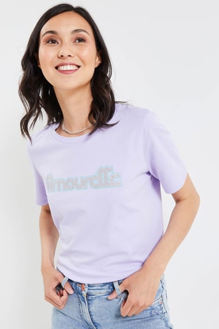 T-shirt - Violet clair