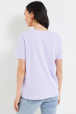 T-shirt - Violet clair