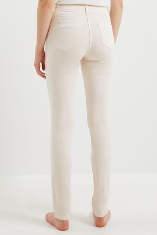 Jean slim push-up - Ecru