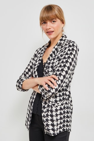 Veste - Blanc et noir
