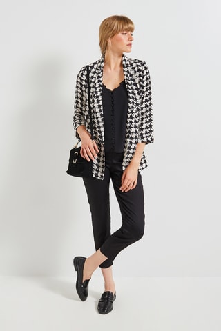 Veste - Blanc et noir