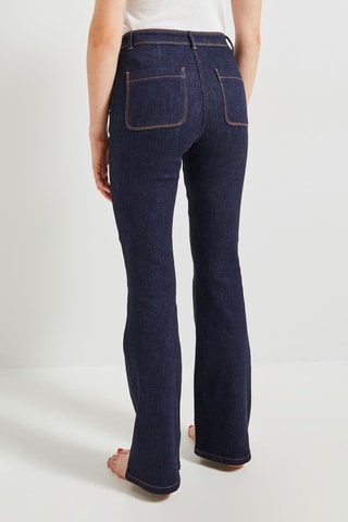 Jean bootcut - Bleu marine