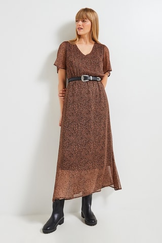 Robe longue - Camel