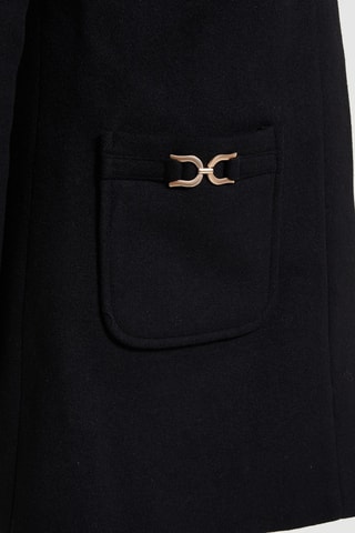 Manteau à capuche - Noir