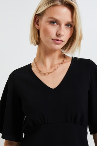 Robe droite - Noir