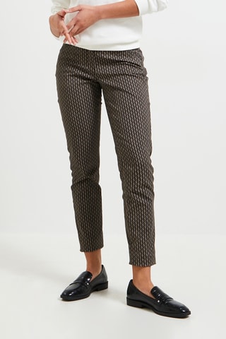 Chino taille haute - Noir