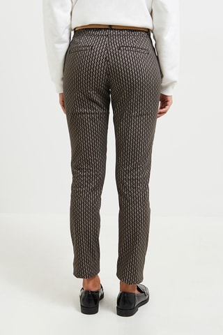 Chino taille haute - Noir