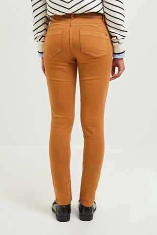 Jean slim push-up - Camel