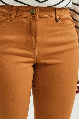 Jean slim push-up - Camel