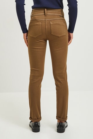 Jean taille haute - Kaki