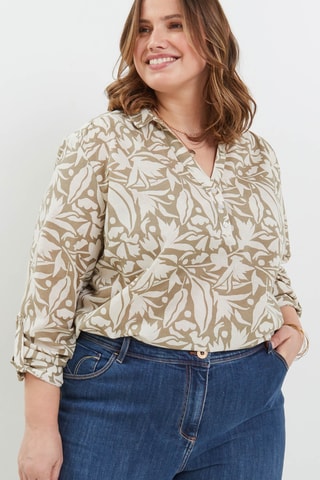 Blouse - Kaki