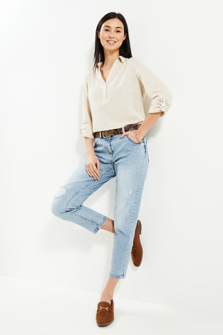 Blouse - Beige