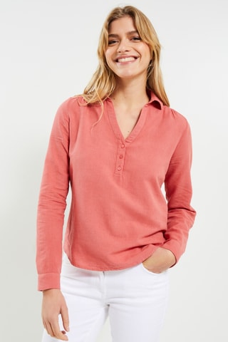 Blouse - Rouge brique