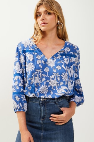 Blouse - Bleu roi