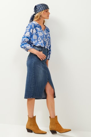Blouse - Bleu roi