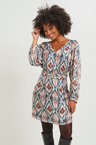 Robe droite - Vert
