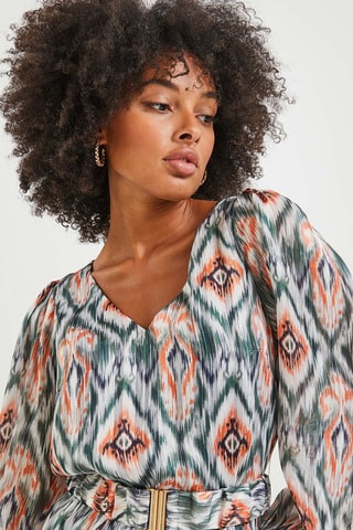 Robe droite - Vert