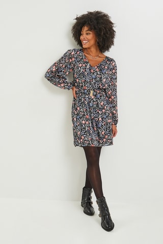 Robe droite - Noir