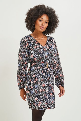 Robe droite - Noir