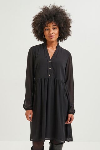 Robe droite - Noir
