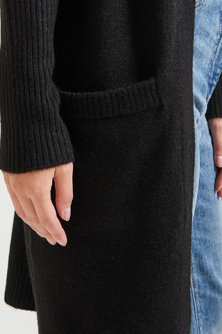 Gilet long - Noir