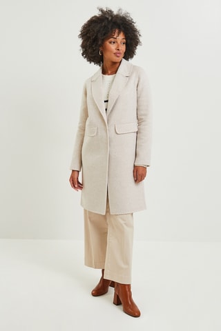 Manteau en laine - Beige