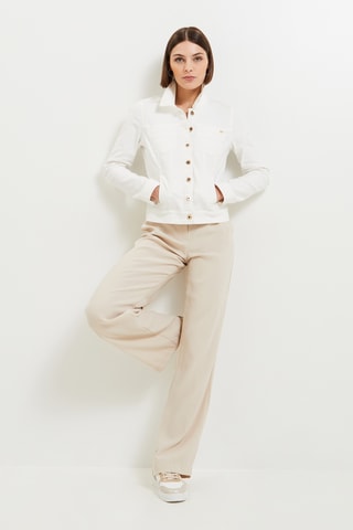 Veste en jean - Blanc