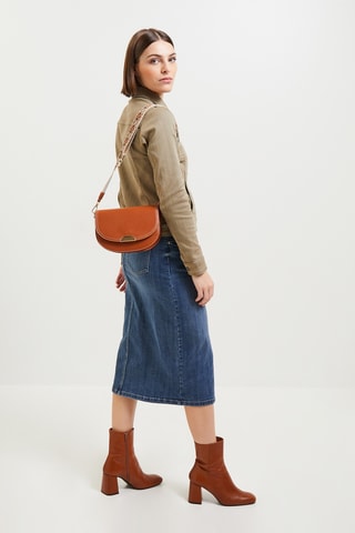 Veste en jean - Kaki