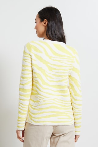 Pull - Jaune et blanc