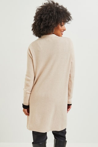 Gilet long - Beige