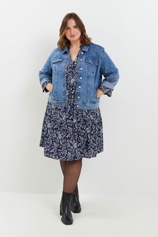 Robe chemise - Bleu marine