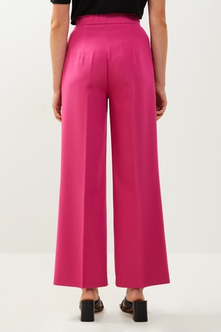 Pantalon taille haute - Rose