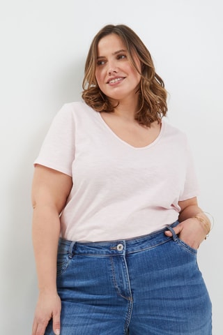 T-shirt - Rose poudré