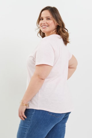 T-shirt - Rose poudré