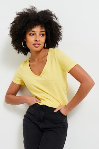 T-shirt - Jaune