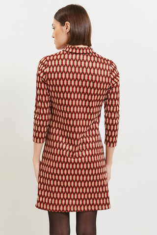 Robe droite - Orange
