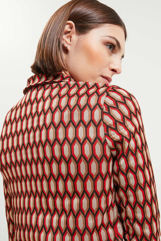 Robe droite - Orange